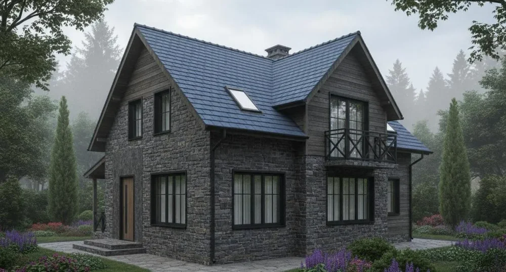 Проект Двухэтажный дом 9 на 14, 139 м2