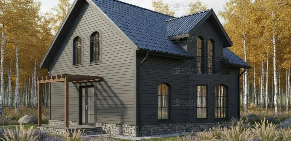 Проект Двухэтажный дом 9 на 12, 146 м2