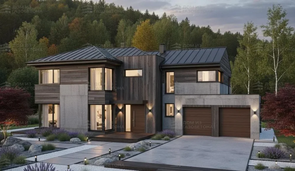 Проект Одноэтажный дом 13 на 11, 116 м2